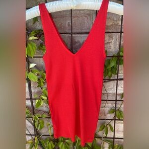 EUC Express XS red tank top